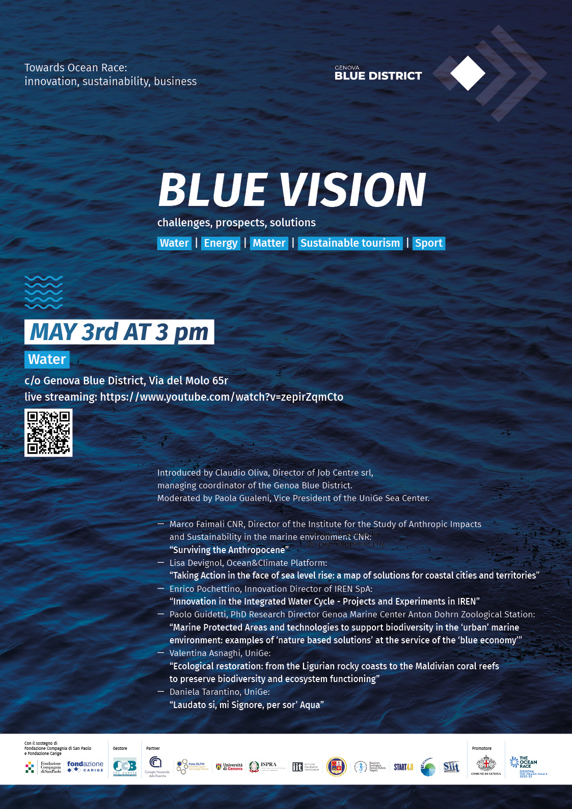 Blue Vision first event Water